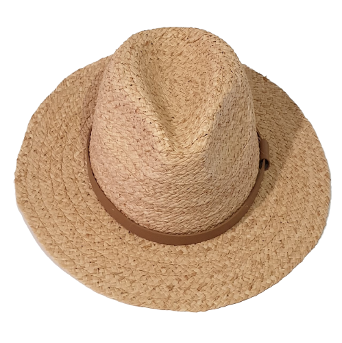 Raffia fedora deals hat