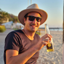 Load image into Gallery viewer, A brown timeless Fedora, with a sewn brim and made from 100% Australian wool