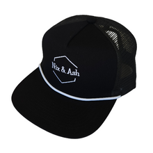 Load image into Gallery viewer, Black Trucker Cap