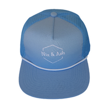 Load image into Gallery viewer, Blue Trucker Cap